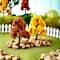 12 Packs: 4 ct. (48 total) Mini Autumn Trees by Make Market®